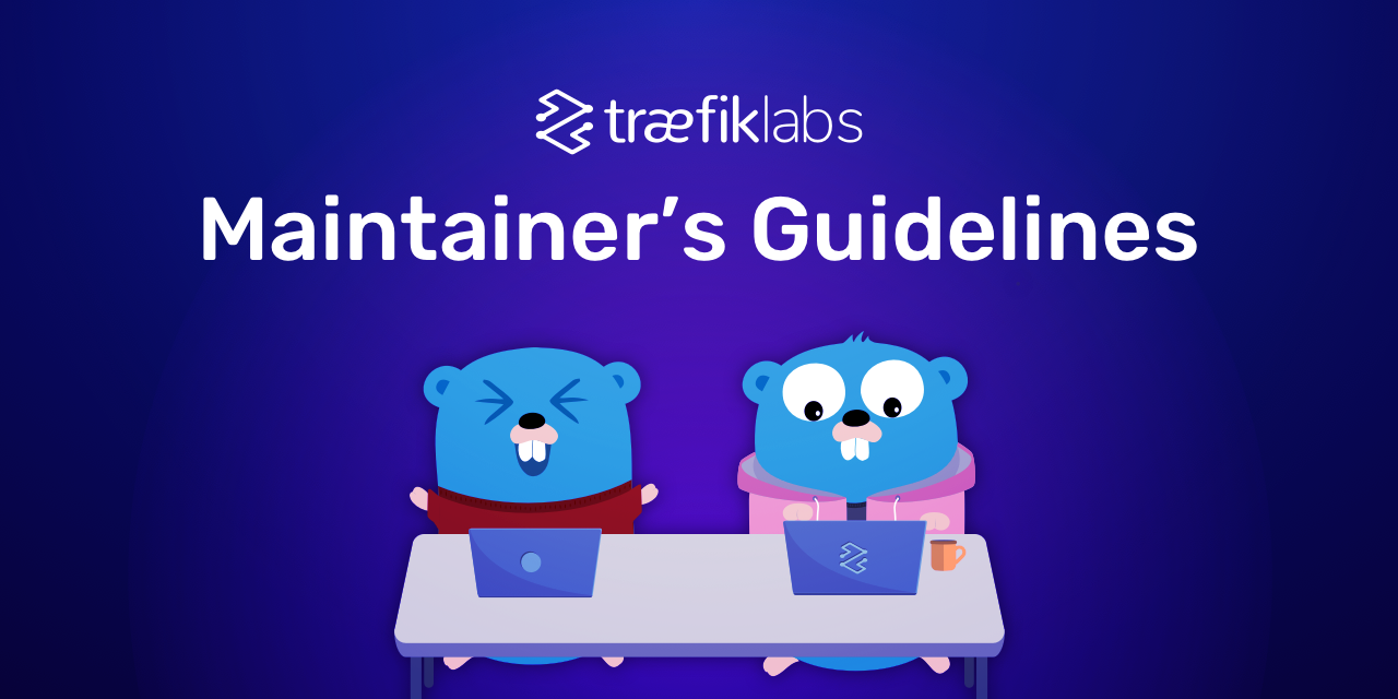 Maintainers Guidelines